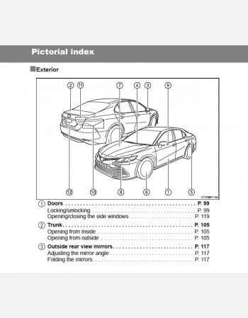 toyota camry 2022 2023 2024 owners manual in english